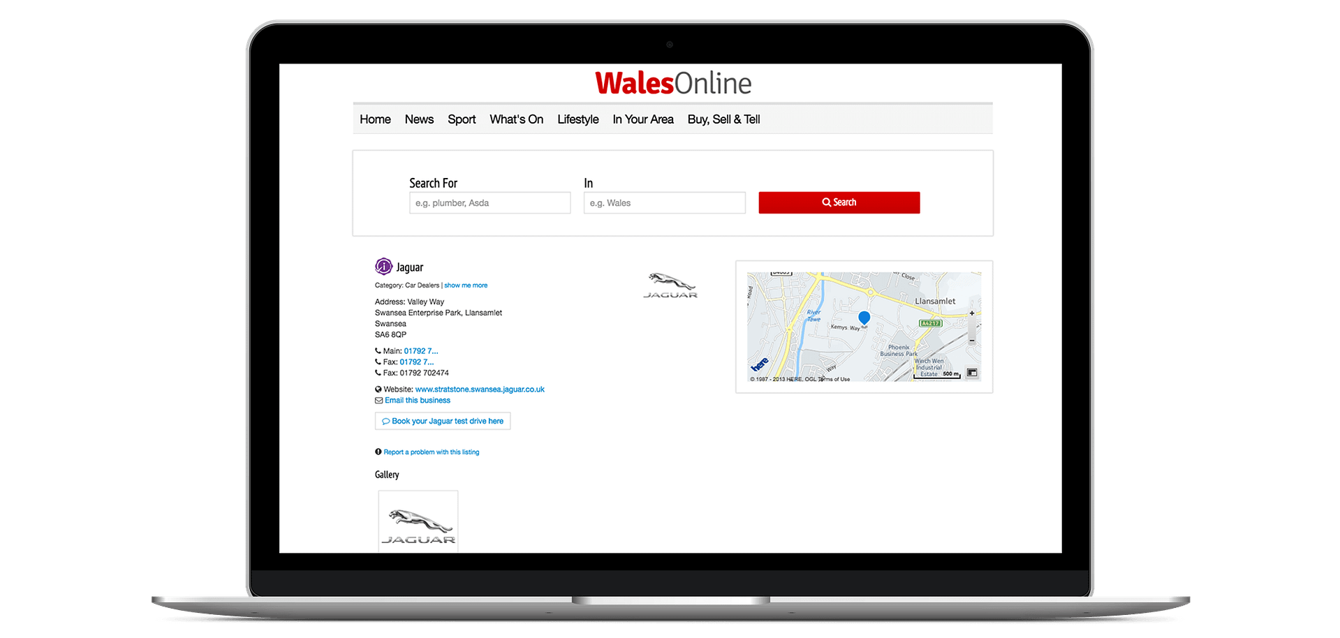 Add Your Business to WalesOnline
