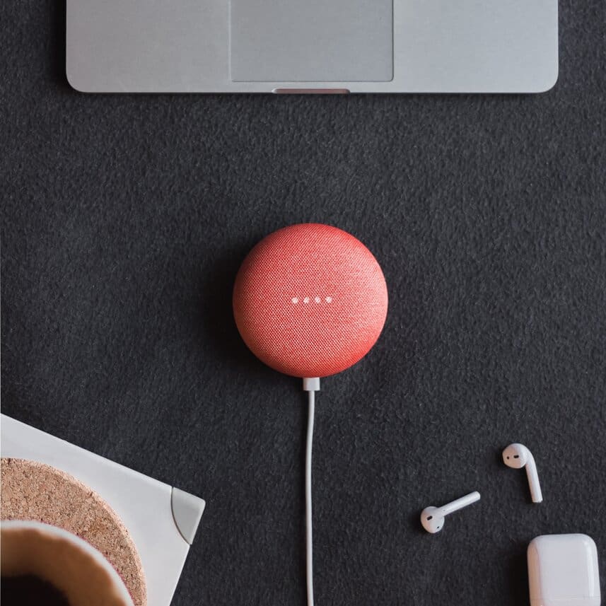 Google Nest Home mini speaker