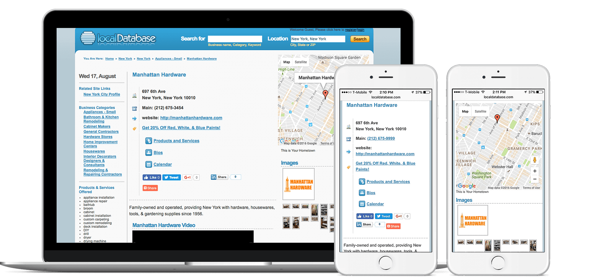 Add Your Business to Local Database