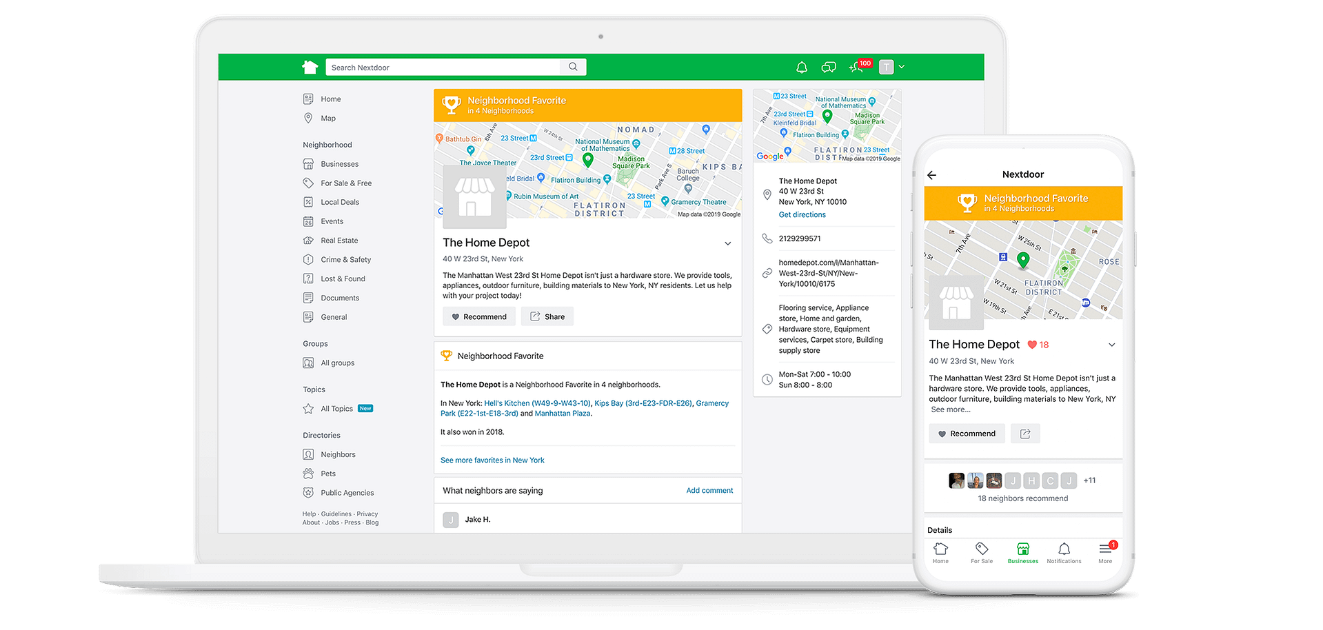 Manage the Facts on Your Nextdoor Business Pages